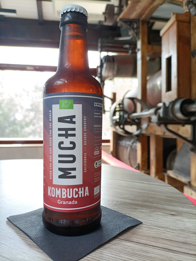 Mucha Kombucha Granada (botellín)