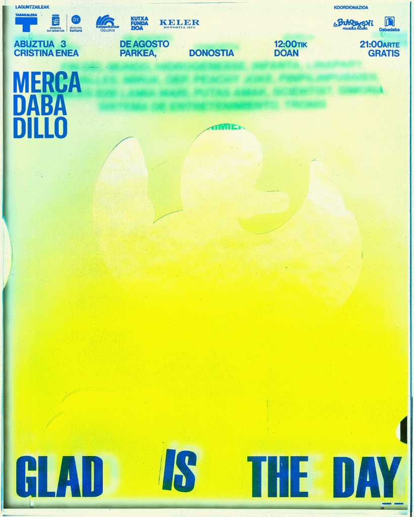 Puesto Mercadabadillo Glad Is The Day- DOMINGO 03/08/25